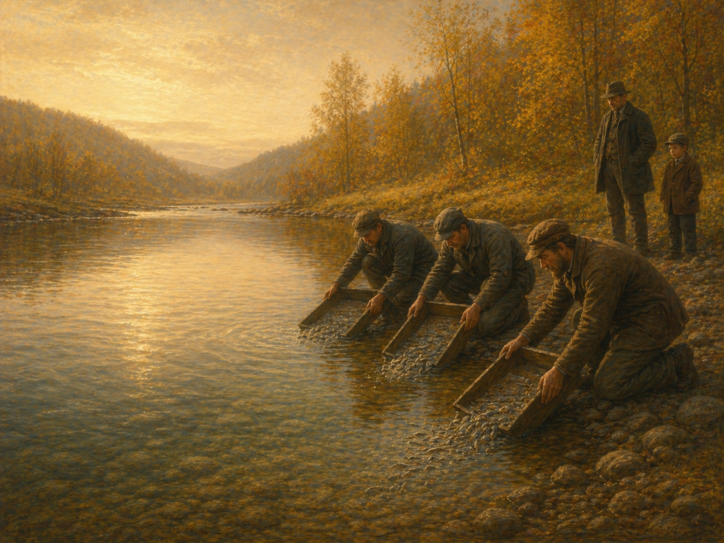 A quiet release at sunrise